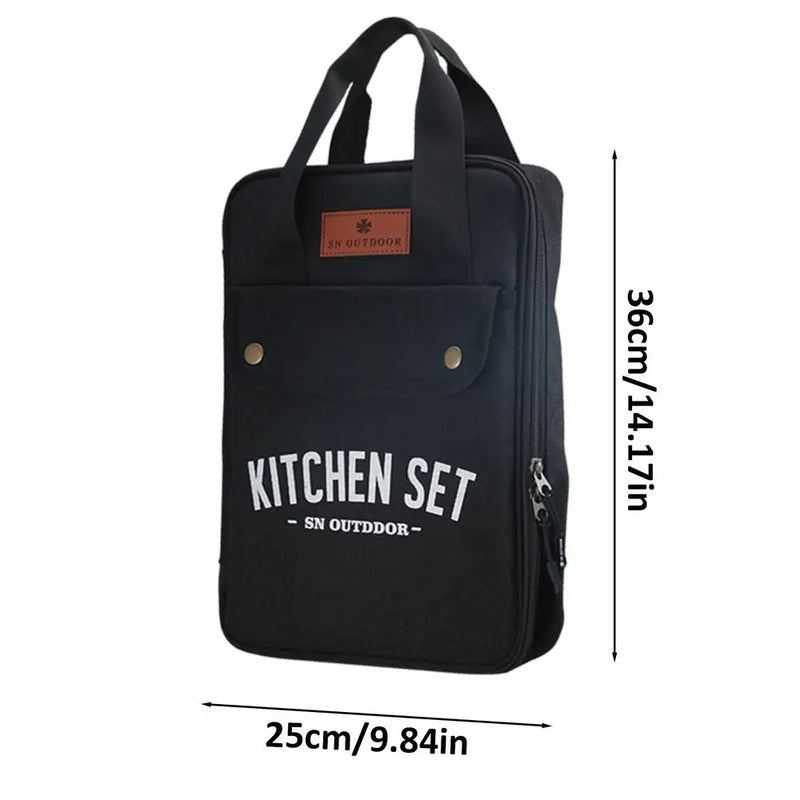 Camping Kitchen Set 8pcs Camping Outdoor Cookware Kit Stainless Steel Camping Tool Travel Set And Utensil Organizer Storage bag V.I.P Digital Presence 47.06 The Snag Bin
