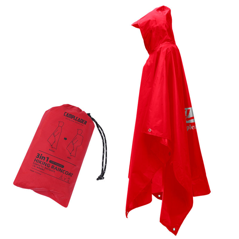 3 - in - 1 Waterproof Rain Poncho for Outdoor Use: Motorcycle, Camping, Hiking & Travel V.I.P Digital Presence 29.82 The Snag Bin