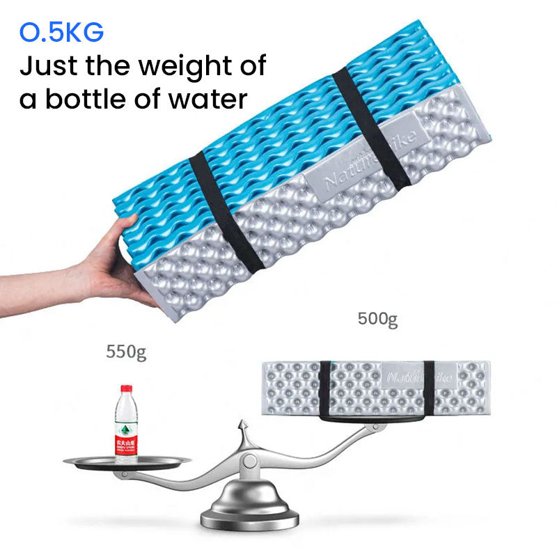 Thicken Egg Mattress. Foldable Camping Pad with Aluminum Membrane for Moisture-Proof. IXPE Foam Pad V.I.P Digital Presence The Snag Bin