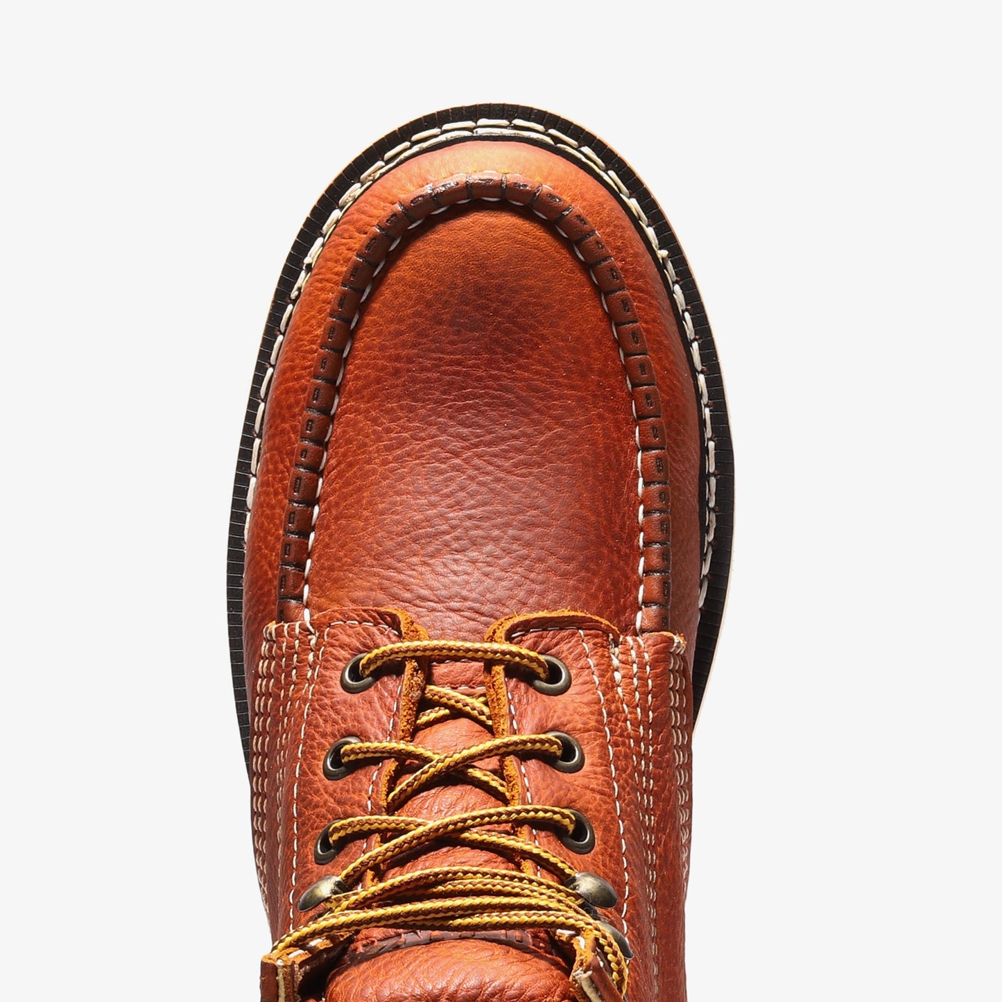 FRONTIER CLASSIC 6" MOC TOE GOLDEN BROWN Bonanza Boots Classic Wedge The Snag Bin