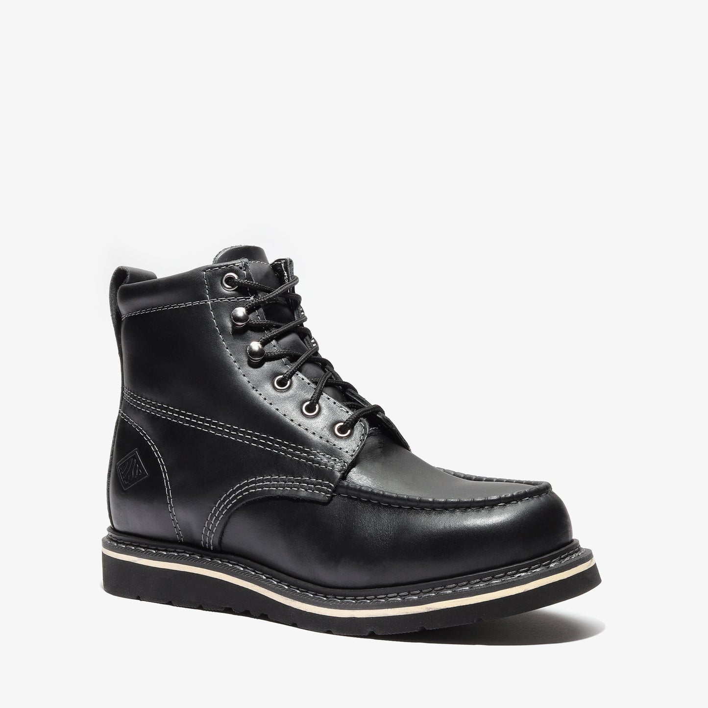 FRONTIER CLASSIC 6" MOC TOE JET BLACK XL Bonanza Boots Classic Wedge 169.00 The Snag Bin