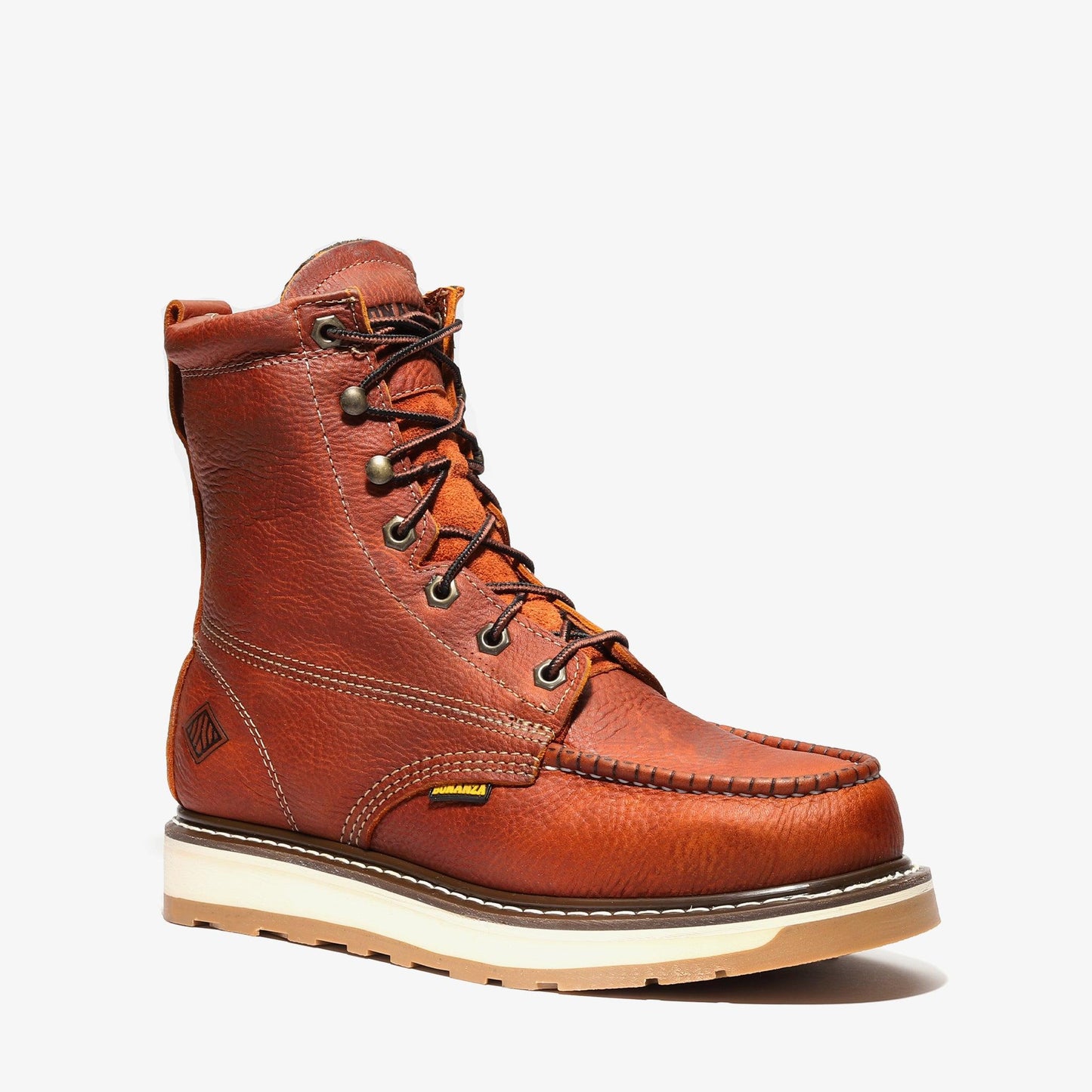 FRONTIER DUAL 8" MOC TOE (STEEL TOE) Bonanza Boots Industrial Wedge The Snag Bin
