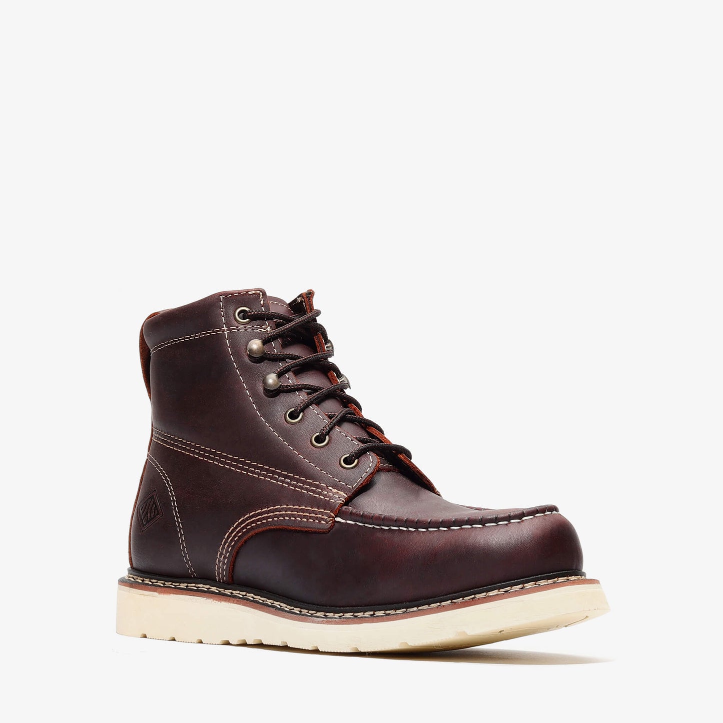 FRONTIER CLASSIC 6" MOC TOE BURGUNDY XL Bonanza Boots Classic Wedge The Snag Bin