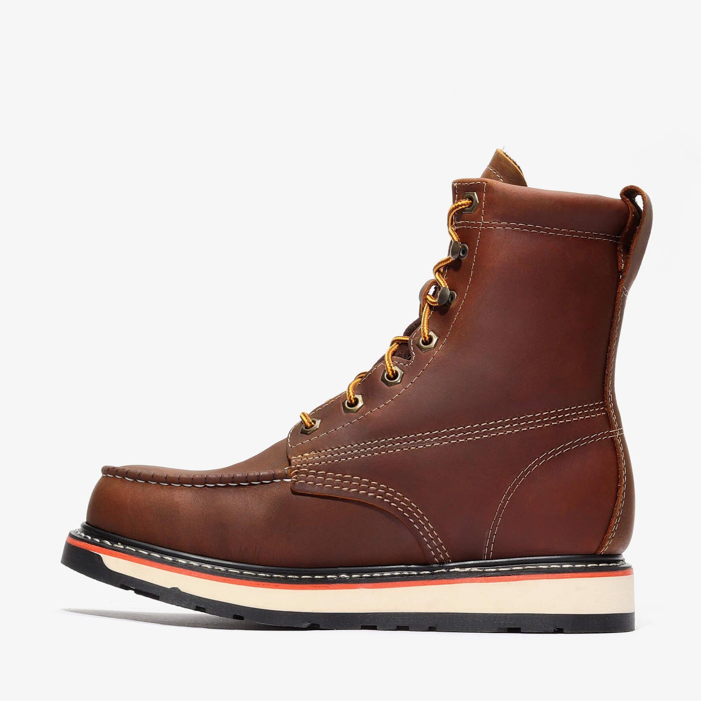 FRONTIER DUAL 8" MOC TOE Bonanza Boots Industrial Wedge The Snag Bin