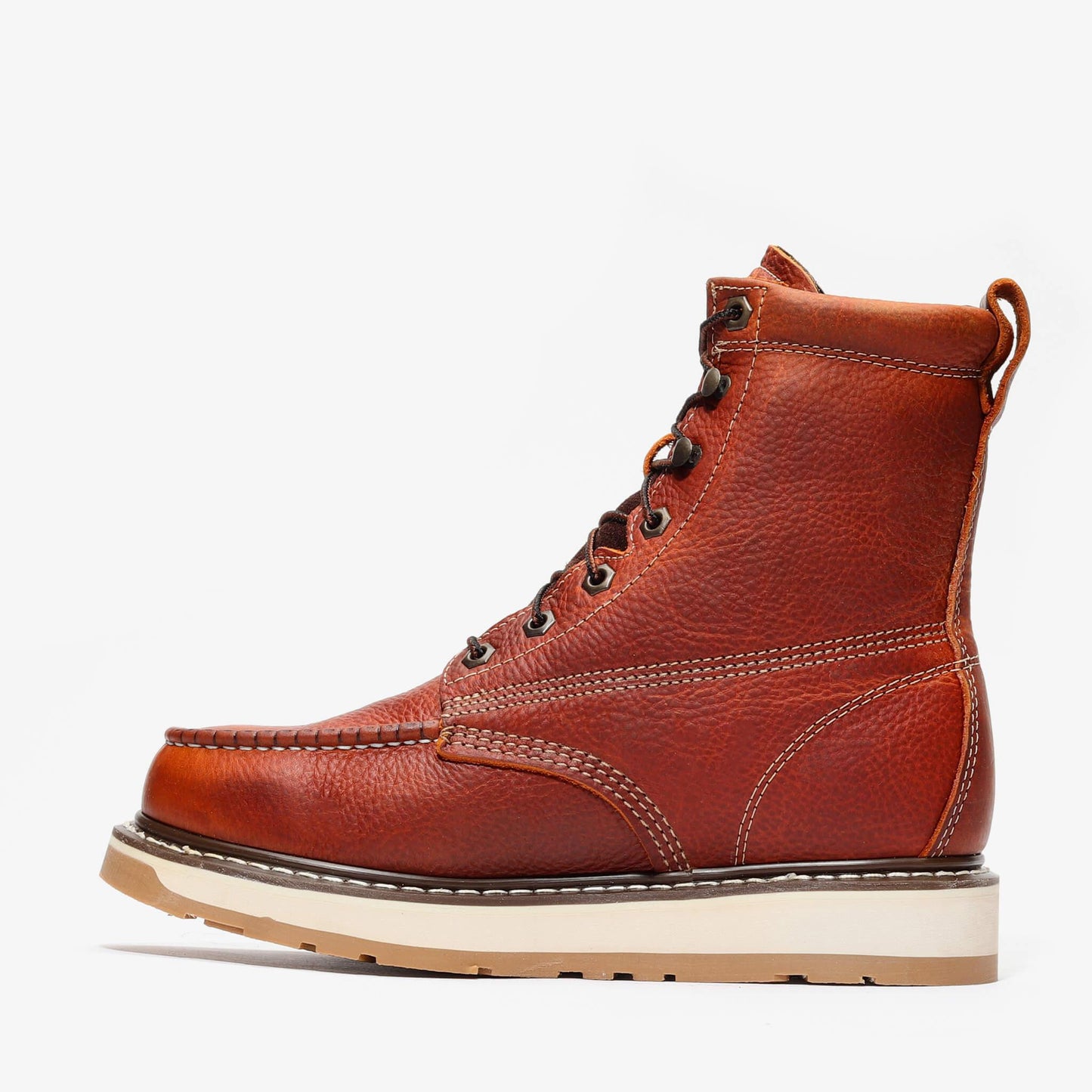 FRONTIER DUAL 8" MOC TOE Bonanza Boots Industrial Wedge The Snag Bin