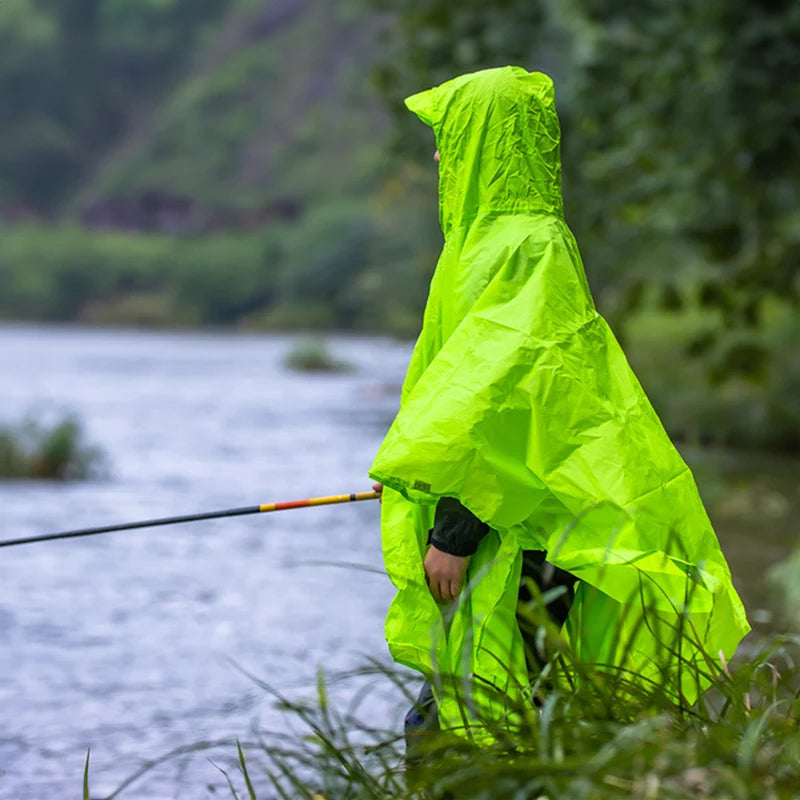 3 - in - 1 Waterproof Rain Poncho for Outdoor Use: Motorcycle, Camping, Hiking & Travel V.I.P Digital Presence The Snag Bin