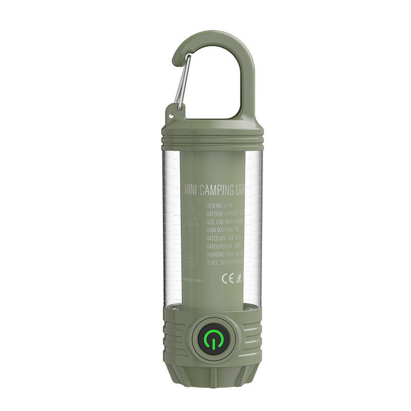 Multi functional outdoor camping light, portable strong light flashlight, rechargeable mini retro camping atmosphere light V.I.P Digital Presence 16.72 The Snag Bin