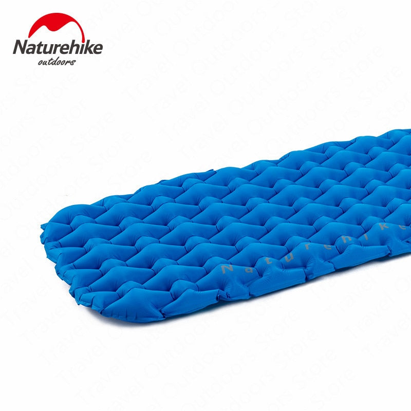 Naturehike Outdoor Camping Mat Inflatable Bag Inflatable Tent Sleeping Pad Ultralight Portable Picnic Air Mat Camping Picnic Pad V.I.P Digital Presence The Snag Bin