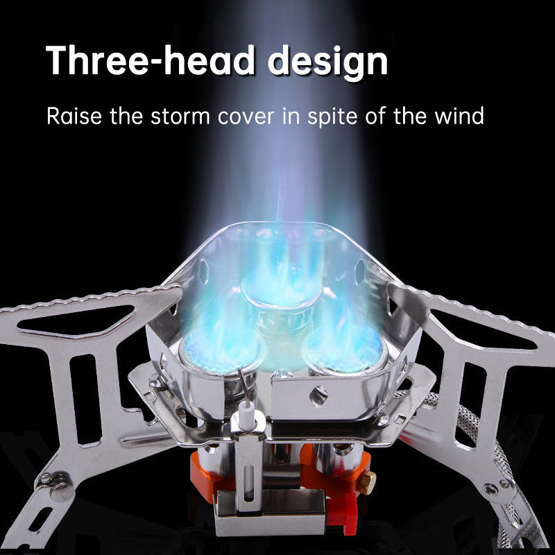 Design Camping Gas Stove Delicate Appearance Outdoor Hiking Portable Gas Stov V.I.P Digital Presence The Snag Bin