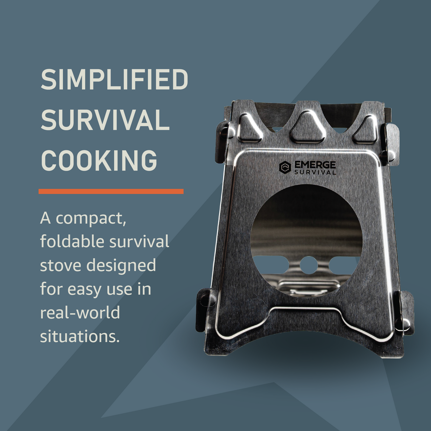 Collapsible Mini Stove Emerge Survival The Snag Bin