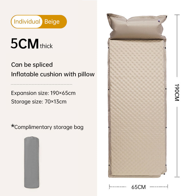 Product camouflage Can Be Spliced Self Inflating Cushion Air Mattress Camping Mat With Pillow V.I.P Digital Presence 109.98 The Snag Bin