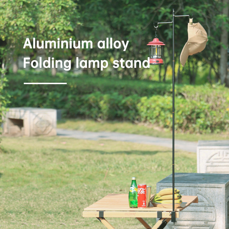 Outdoor Lightweight Aluminum Alloy Portable Camping Lamp Holder Lantern Stand with Storage Bag V.I.P Digital Presence The Snag Bin