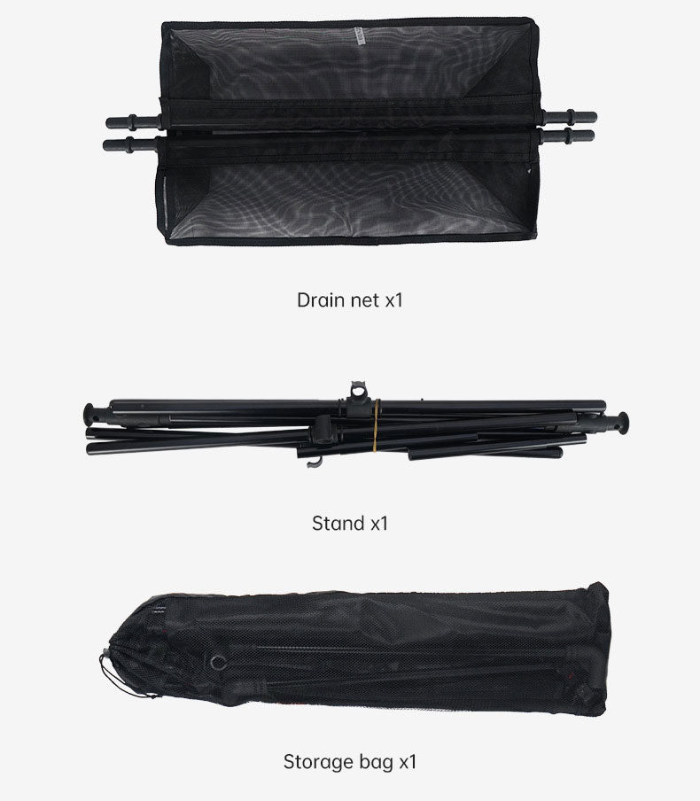 Outdoor camping folding shelf camping car drying rack drying net drying rack storage rack V.I.P Digital Presence The Snag Bin