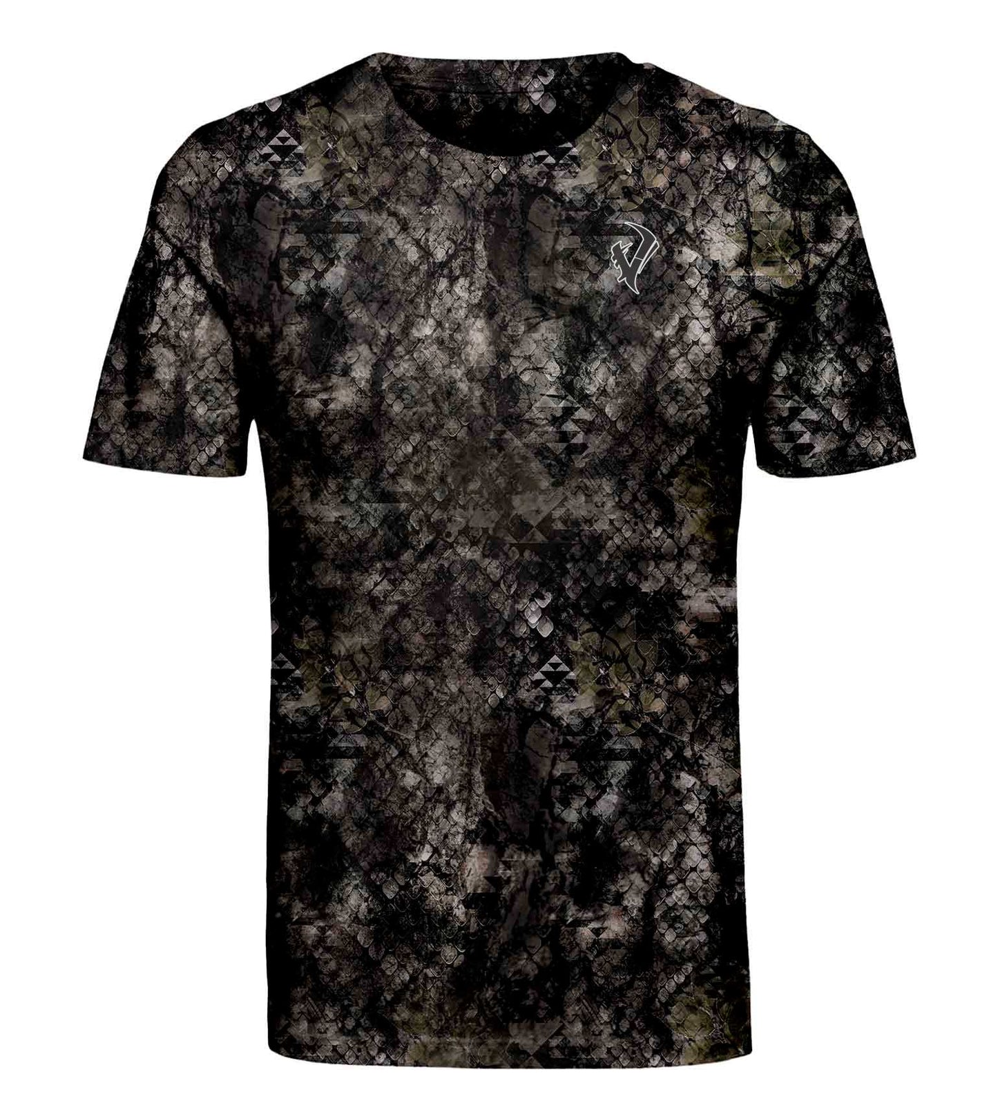 Vycah Zenyx Short Sleeve Tee - Deep Woods Vycah Shirts & Tops The Snag Bin
