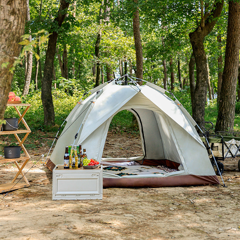 Camping tent outdoor camping full automatic speed open tent rain sunscreen portable tent V.I.P Digital Presence The Snag Bin