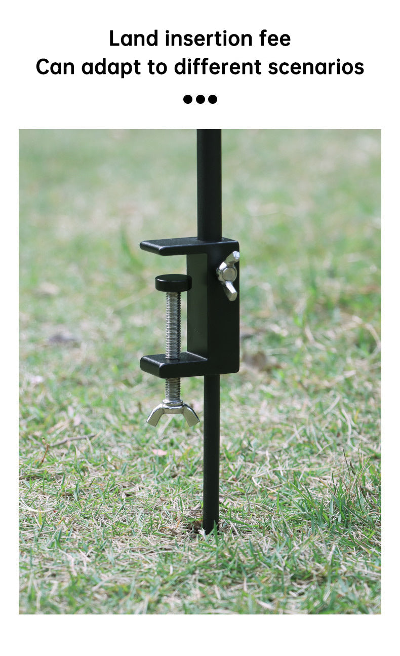 Outdoor Lightweight Aluminum Alloy Portable Camping Lamp Holder Lantern Stand with Storage Bag V.I.P Digital Presence The Snag Bin