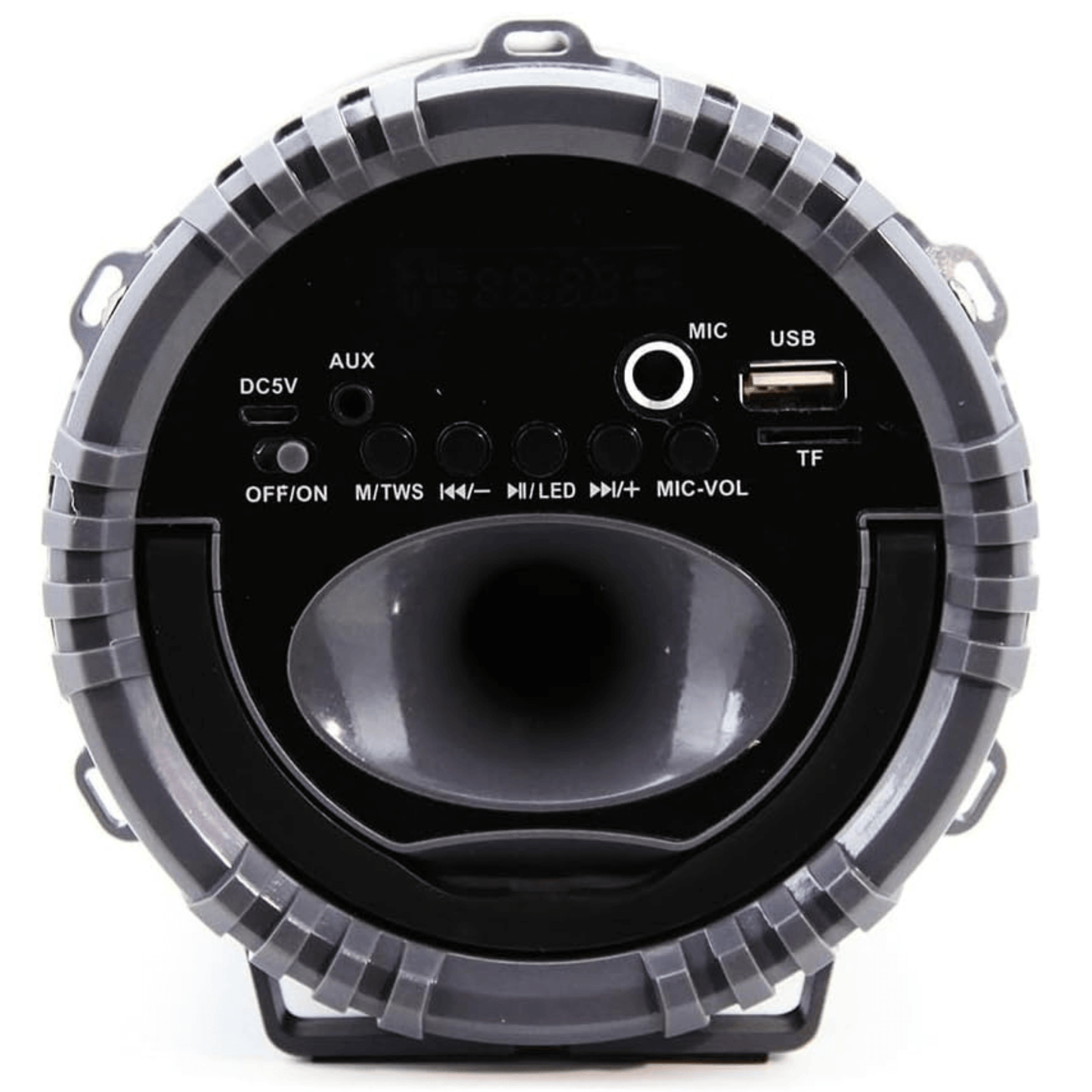 Emerson Portable Bluetooth Speaker with LED Lighting and Carrying Strap