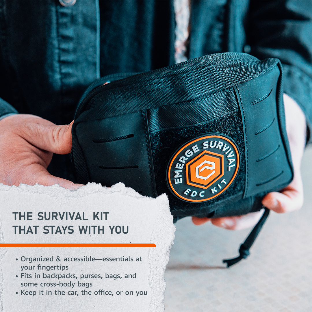 Every Day Carry (EDC) Kit Emerge Survival The Snag Bin