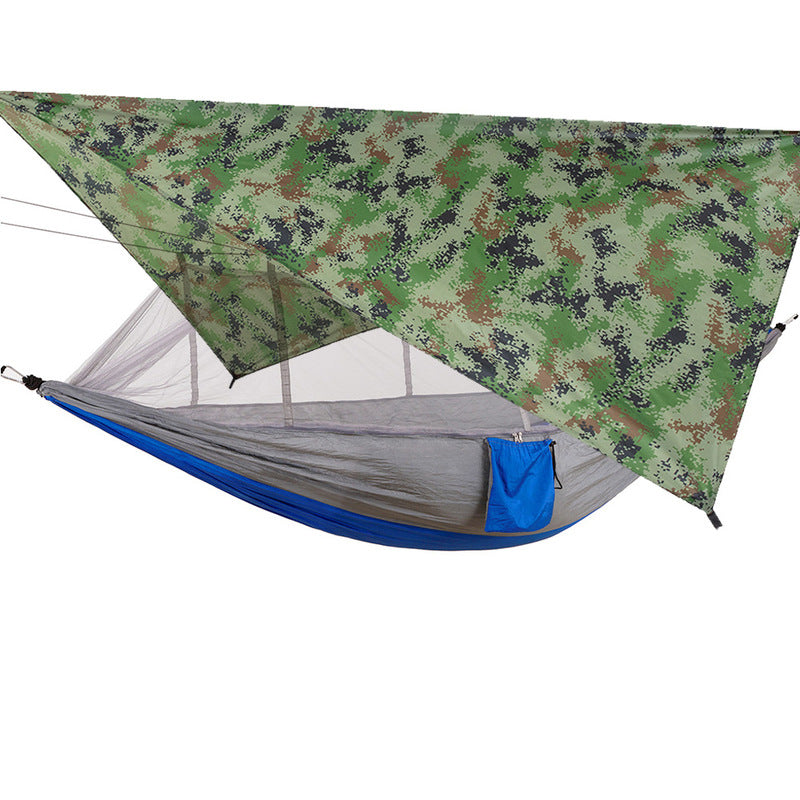 260x140cm Outdoor Double Camping Hammock with Mosquito Net and Rain Fly Tarp Lightweight Parachute Hammocks for Travel Hiking V.I.P Digital Presence 54.28 The Snag Bin