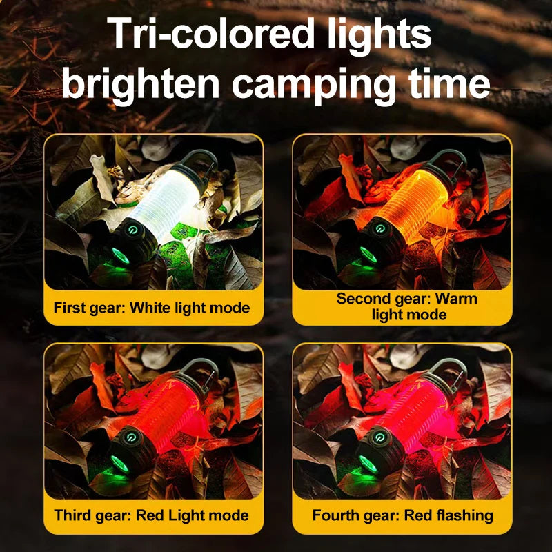Multi functional outdoor camping light, portable strong light flashlight, rechargeable mini retro camping atmosphere light V.I.P Digital Presence The Snag Bin