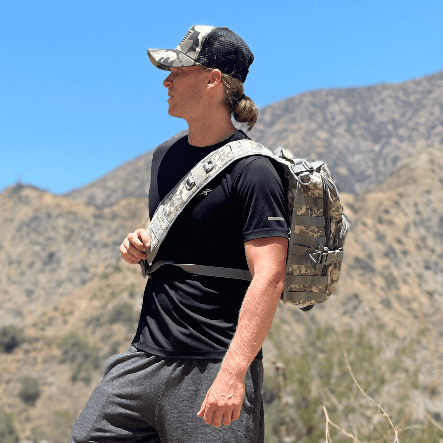 Tactical Medium 15L Sling Backpack Range Bag Mercantile Mountain Backpacks The Snag Bin
