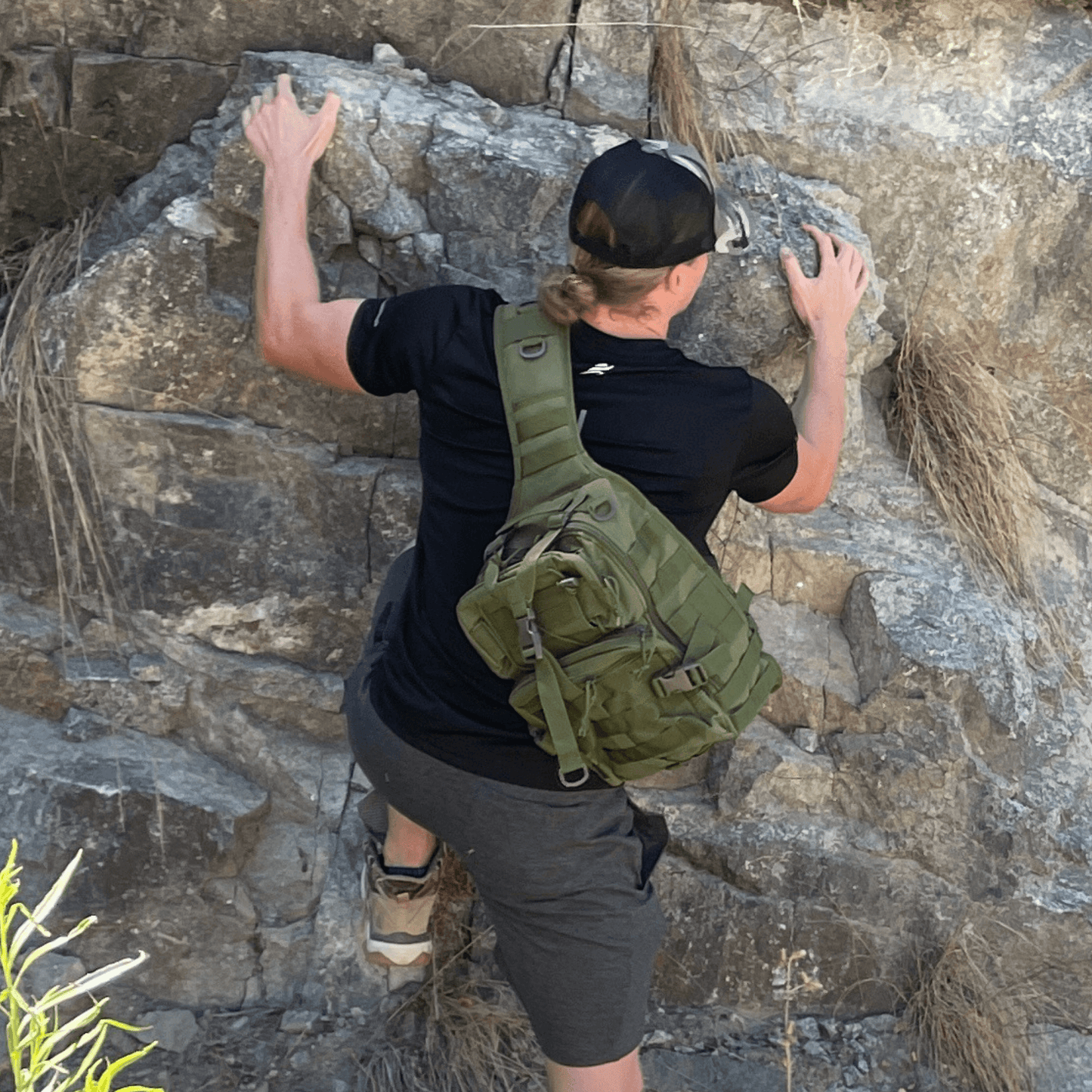 Tactical Medium 15L Sling Backpack Range Bag Mercantile Mountain Backpacks The Snag Bin