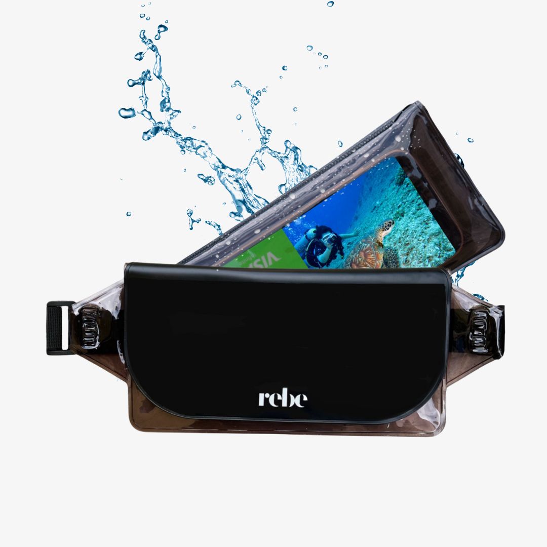 Waterproof Phone Dry Bag Pouch, for Swimming, Diving, Kayaking, Snorkeling, Festivals| Keep Phone Safe from Water & Sand | Summer Essential Rebeleen_waterproof_bag