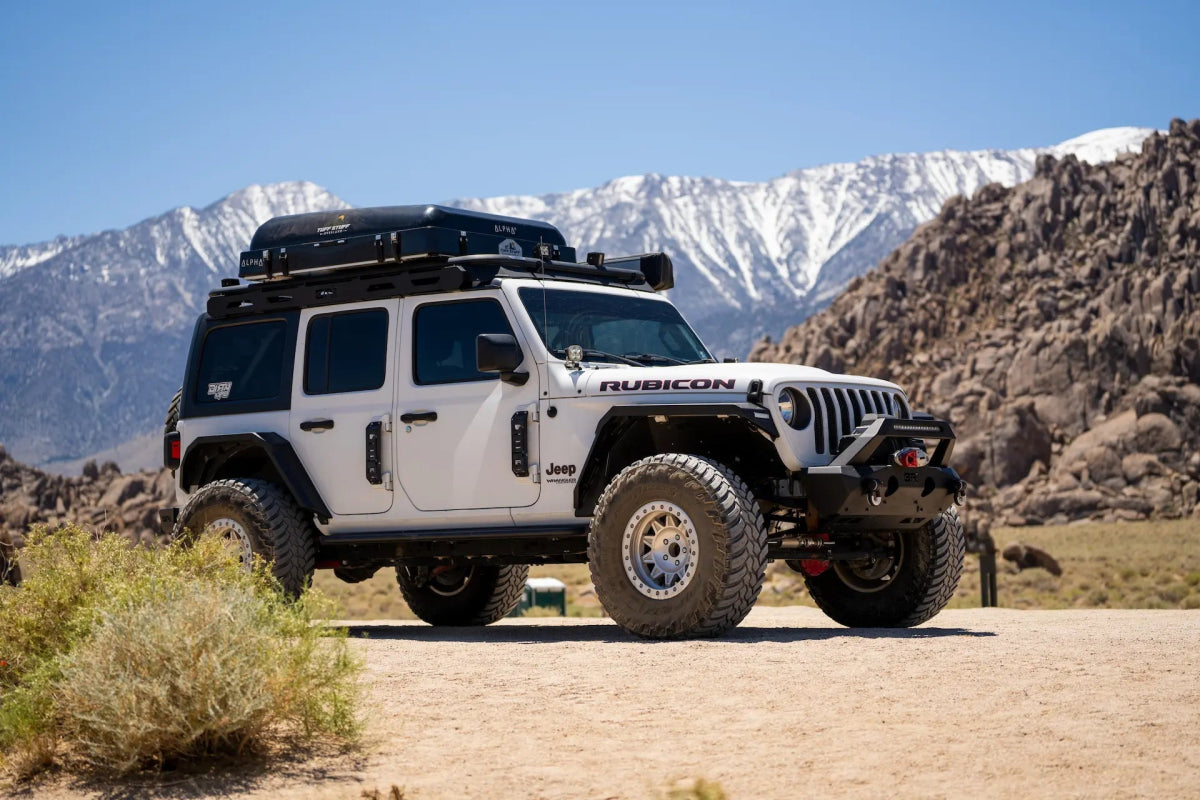 Alpha Hardshell Rooftop Tent â ABS â 2â3 Person â Black â All - Season Overland Shelter - The Snag Bin