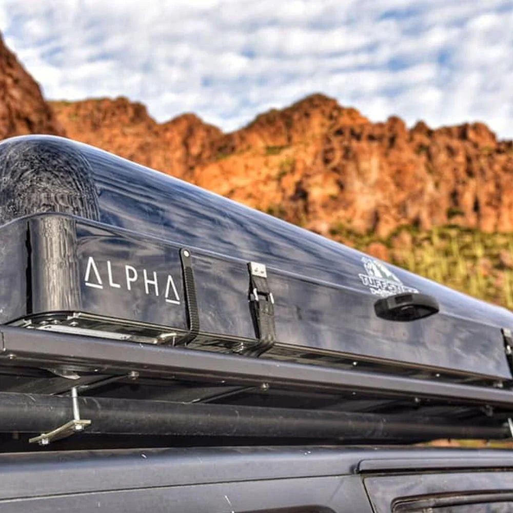 Alpha Hardshell Rooftop Tent â ABS â 2â3 Person â Black â All - Season Overland Shelter - The Snag Bin