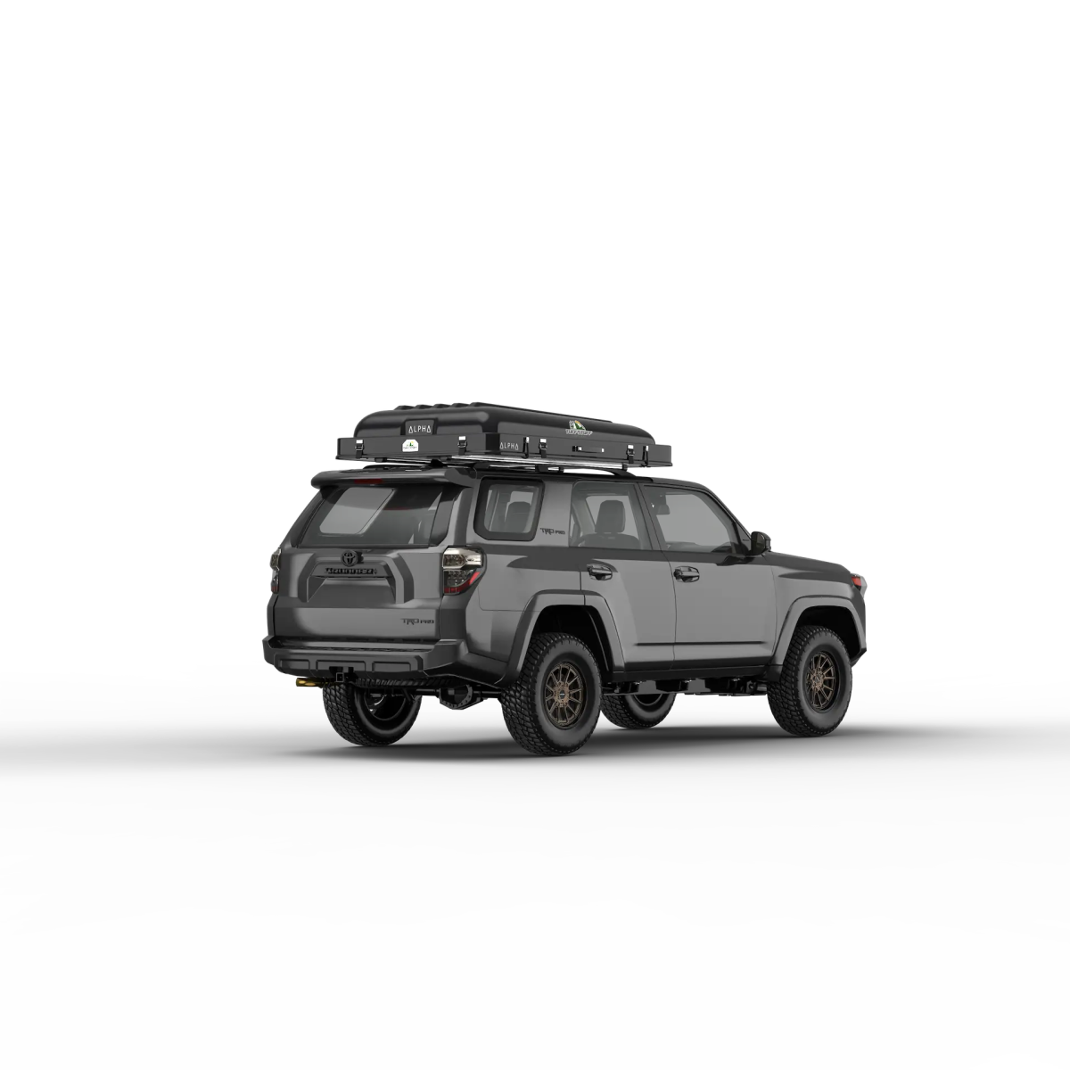 Alpha Hardshell Rooftop Tent â ABS â 2â3 Person â Black â All - Season Overland Shelter - The Snag Bin