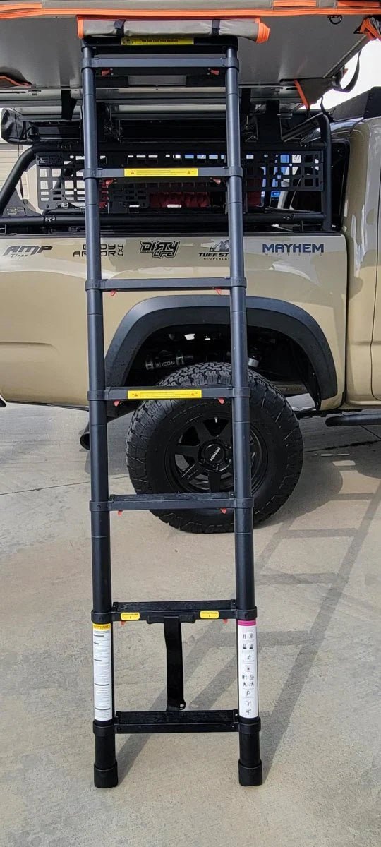 Alpha Hardshell Rooftop Tent â ABS â 2â3 Person â Black â All - Season Overland Shelter - The Snag Bin