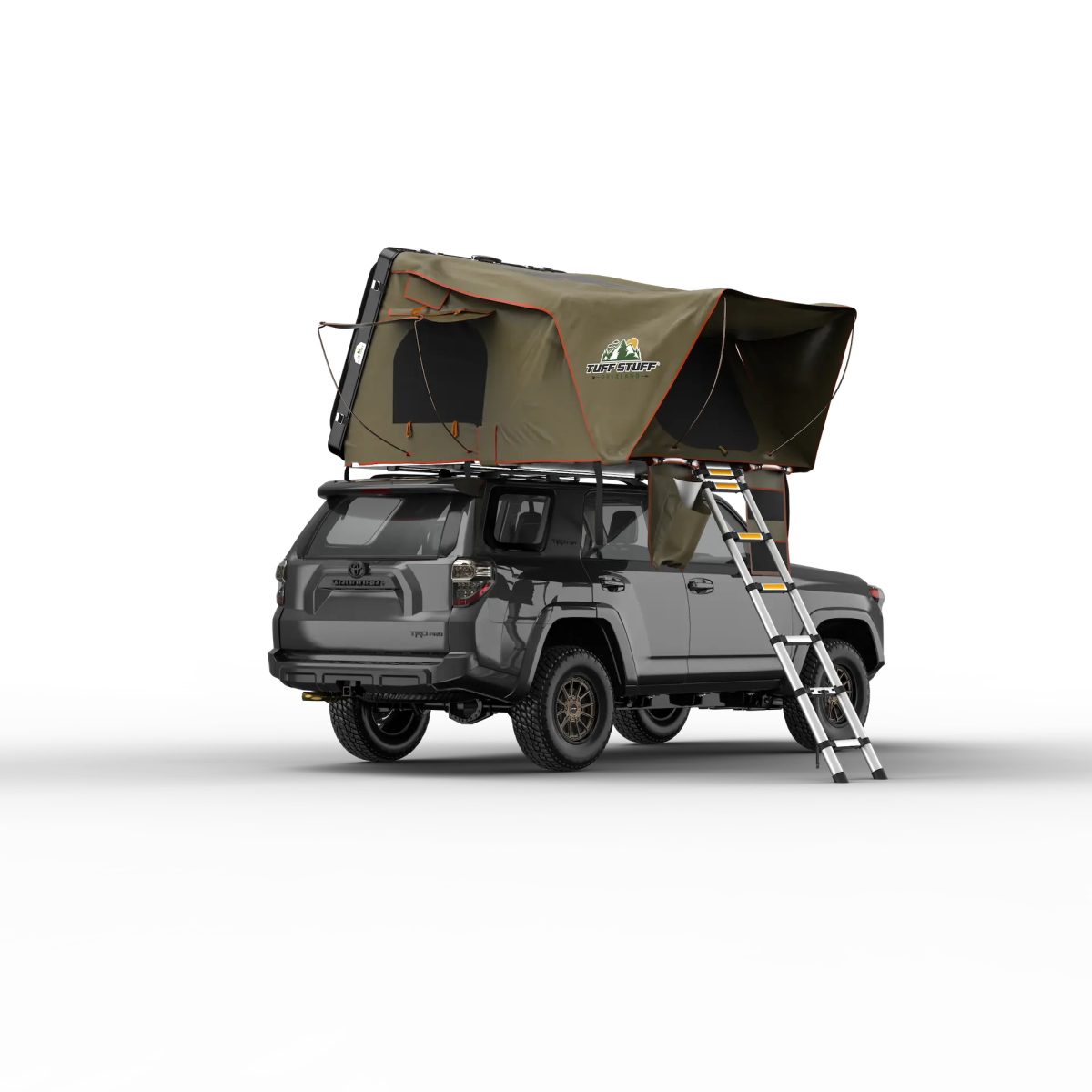 Alpha Hardshell Rooftop Tent â ABS â 2â3 Person â Black â All - Season Overland Shelter - The Snag Bin