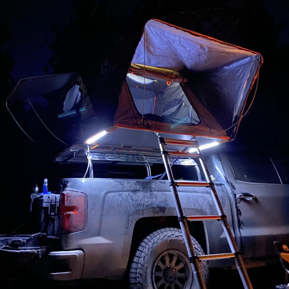Alpha II Hardshell Rooftop Tent â ABS â 2 Person â Black â Lightweight Off - Road Tent - The Snag Bin