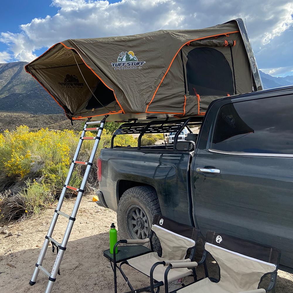Alpha II Hardshell Rooftop Tent â ABS â 2 Person â Black â Lightweight Off - Road Tent - The Snag Bin