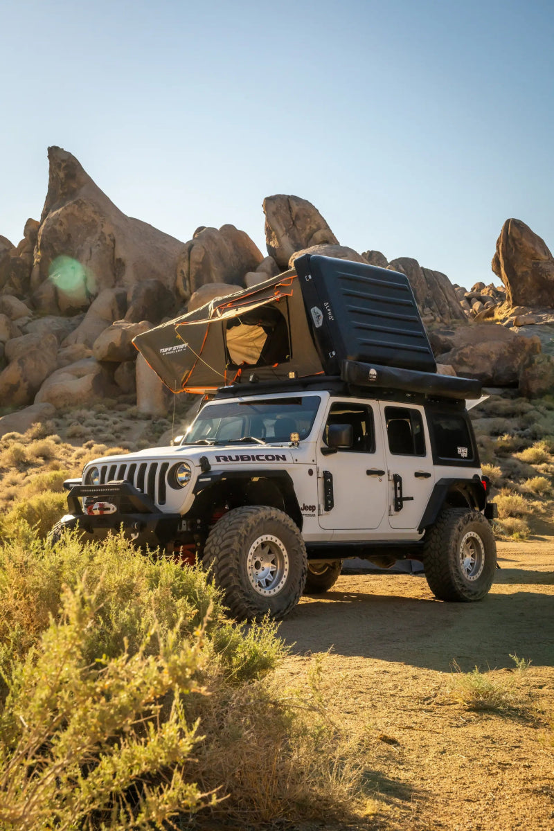 Alpha II Hardshell Rooftop Tent â ABS â 2 Person â Black â Lightweight Off - Road Tent - The Snag Bin