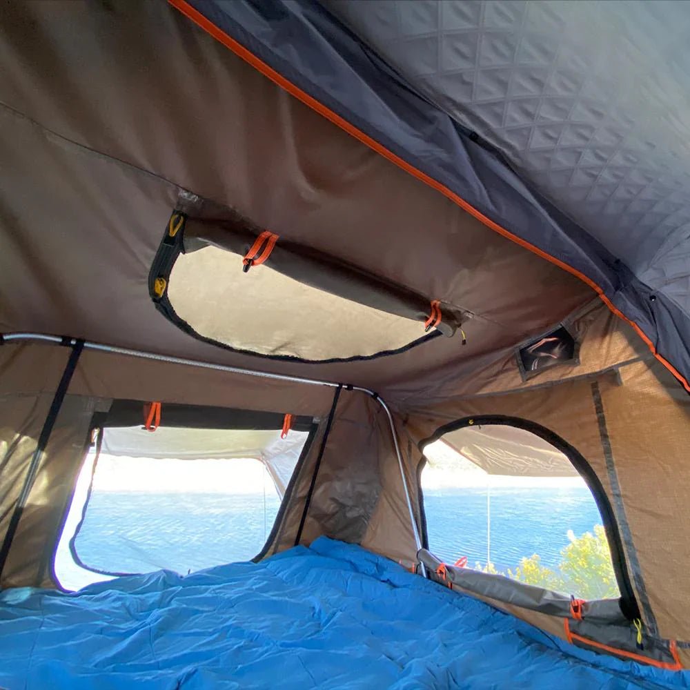 Alpha II Hardshell Rooftop Tent â ABS â 2 Person â Black â Lightweight Off - Road Tent - The Snag Bin
