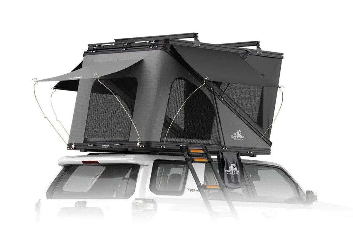 Alpine 51 Hardshell Rooftop Tent â Aluminum â 2 Person â Black â Compact Overland Design - The Snag Bin
