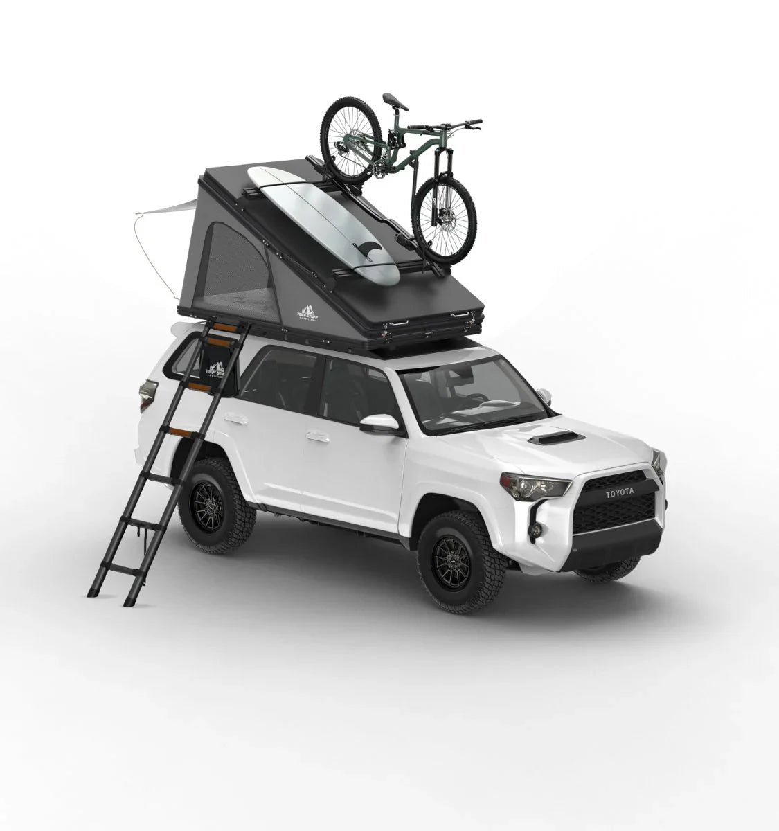 Alpine 51 Hardshell Rooftop Tent â Aluminum â 2 Person â Black â Compact Overland Design - The Snag Bin