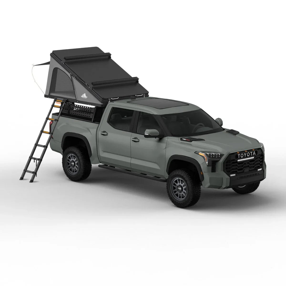 Alpine 61 Hardshell Rooftop Tent ā Aluminum, 2ā3 Person, 4 - Season Overland Tent for SUVs & Trucks ā Black Compact Design - The Snag Bin