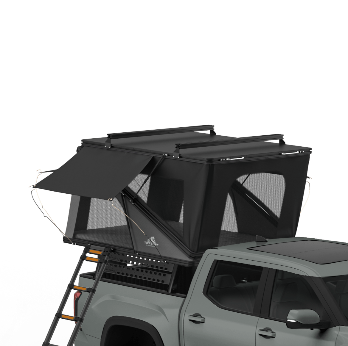 Alpine 61 Hardshell Rooftop Tent ā Aluminum, 2ā3 Person, 4 - Season Overland Tent for SUVs & Trucks ā Black Compact Design - The Snag Bin