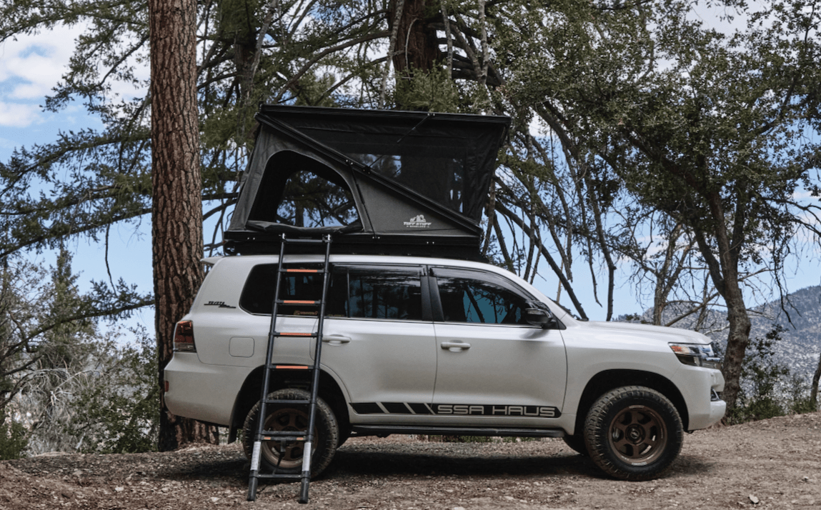 Alpine 61 Hardshell Rooftop Tent ā Aluminum, 2ā3 Person, 4 - Season Overland Tent for SUVs & Trucks ā Black Compact Design - The Snag Bin