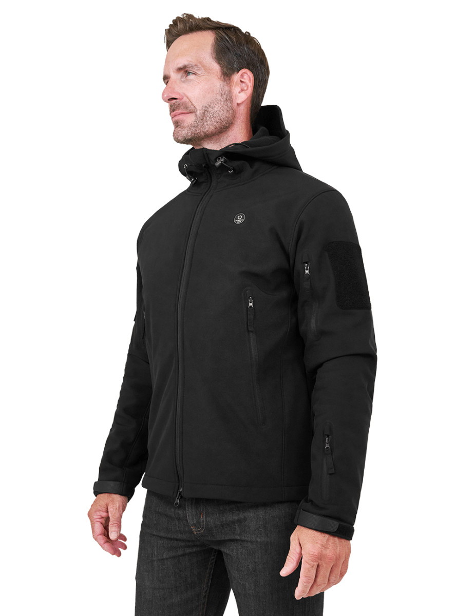 ANTARCTICA GEAR Heated Jacket for Men and Women, Winter Coat Soft Shell Heating Hood Jacket - The Snag Bin
