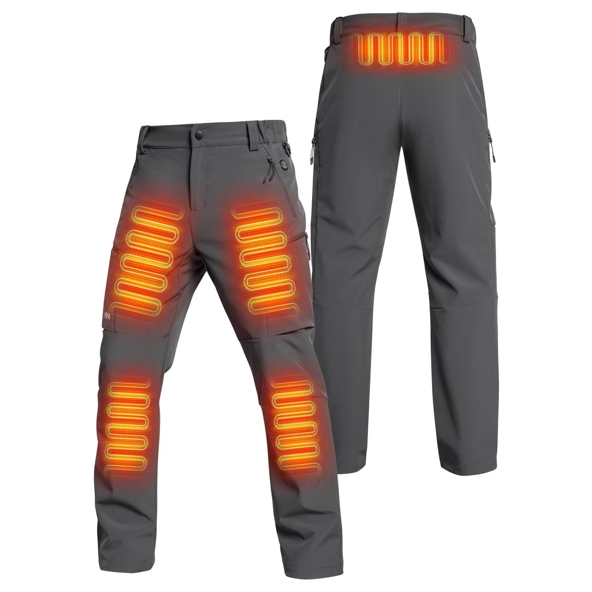 ANTARCTICA GEAR Heated Pants for Men, with 12V/20000mAh Battery - The Snag Bin