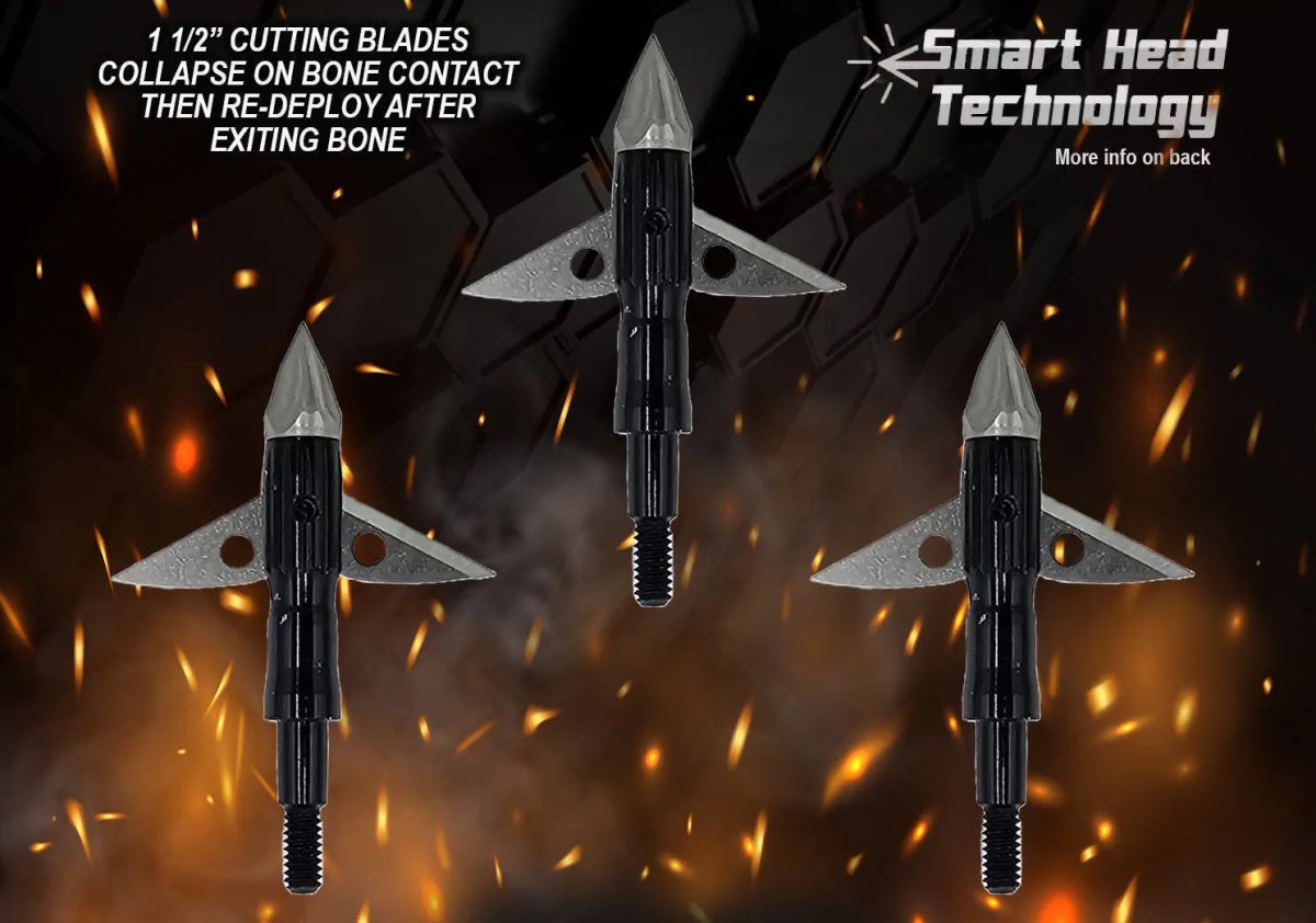 APOLLO 100 GRAIN BROADHEADS (3 PACK)(FORMERLY HERA) - The Snag Bin