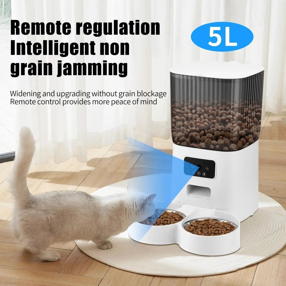 Automatic Pet Feeder with Camera - The Snag Bin