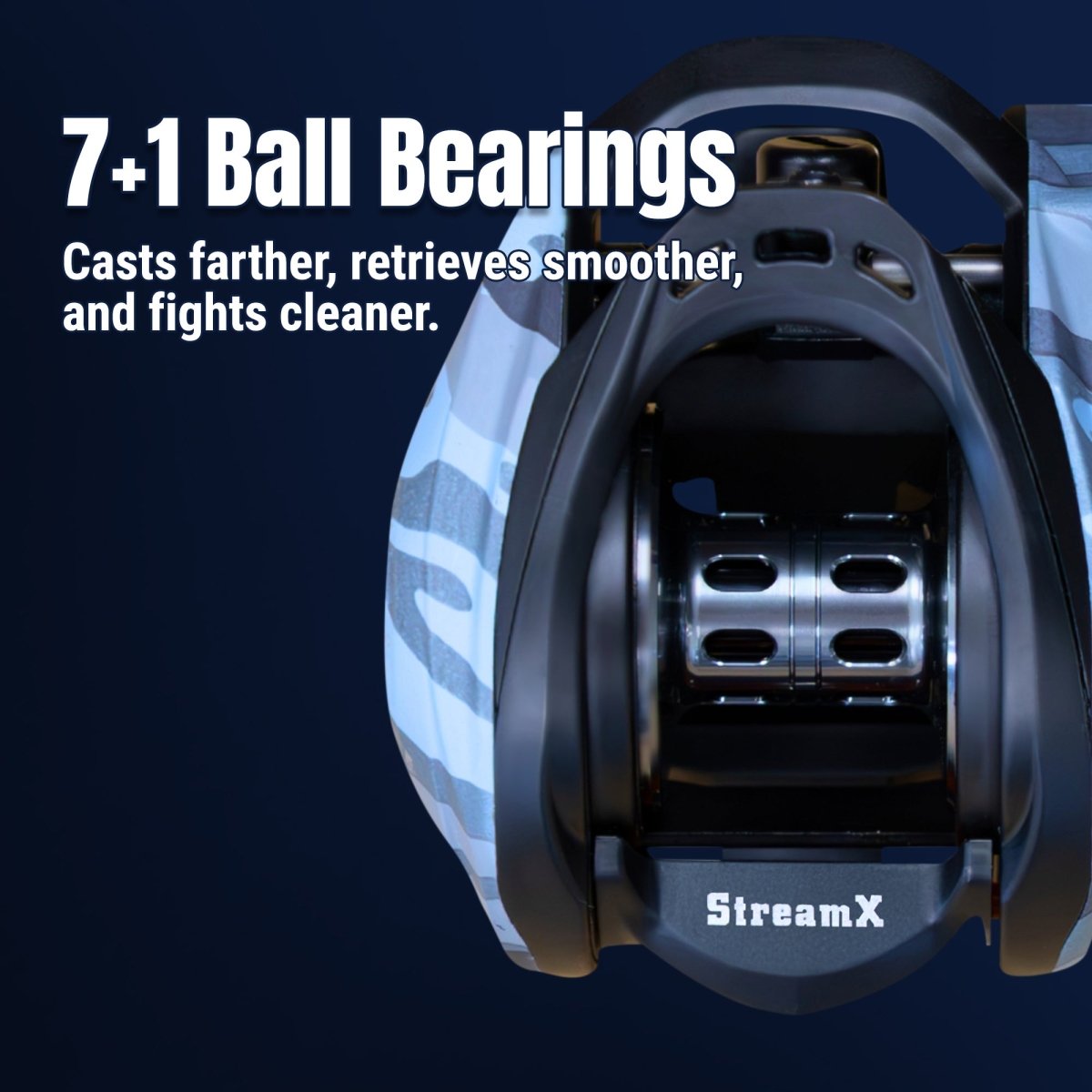 Baitcasting Fishing Reel - StreamX Edition - The Snag Bin