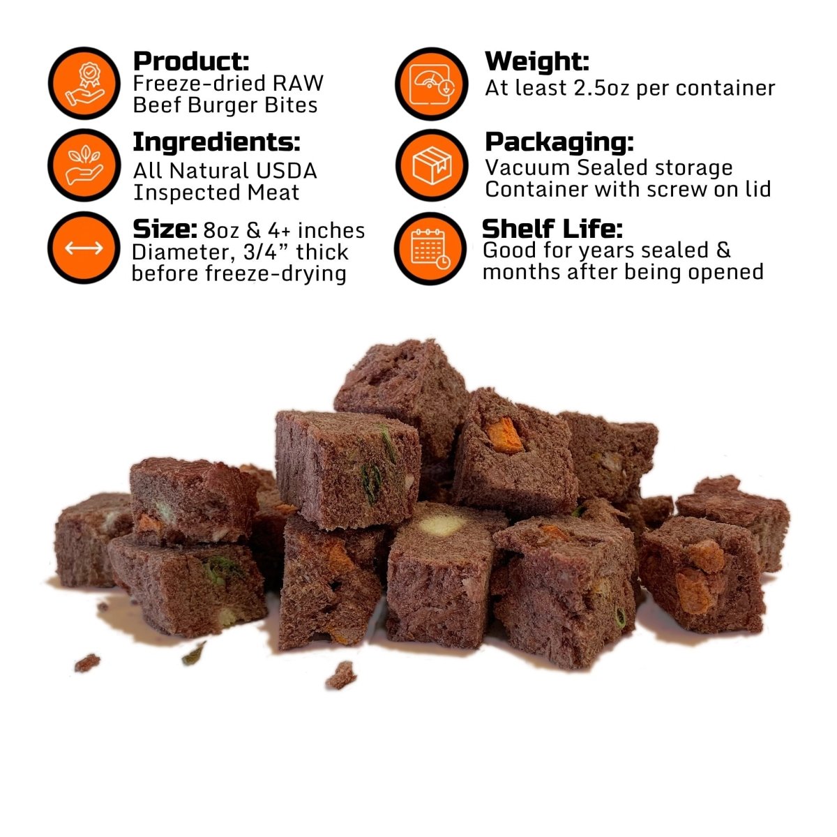 Beef Burger Bites - The Snag Bin
