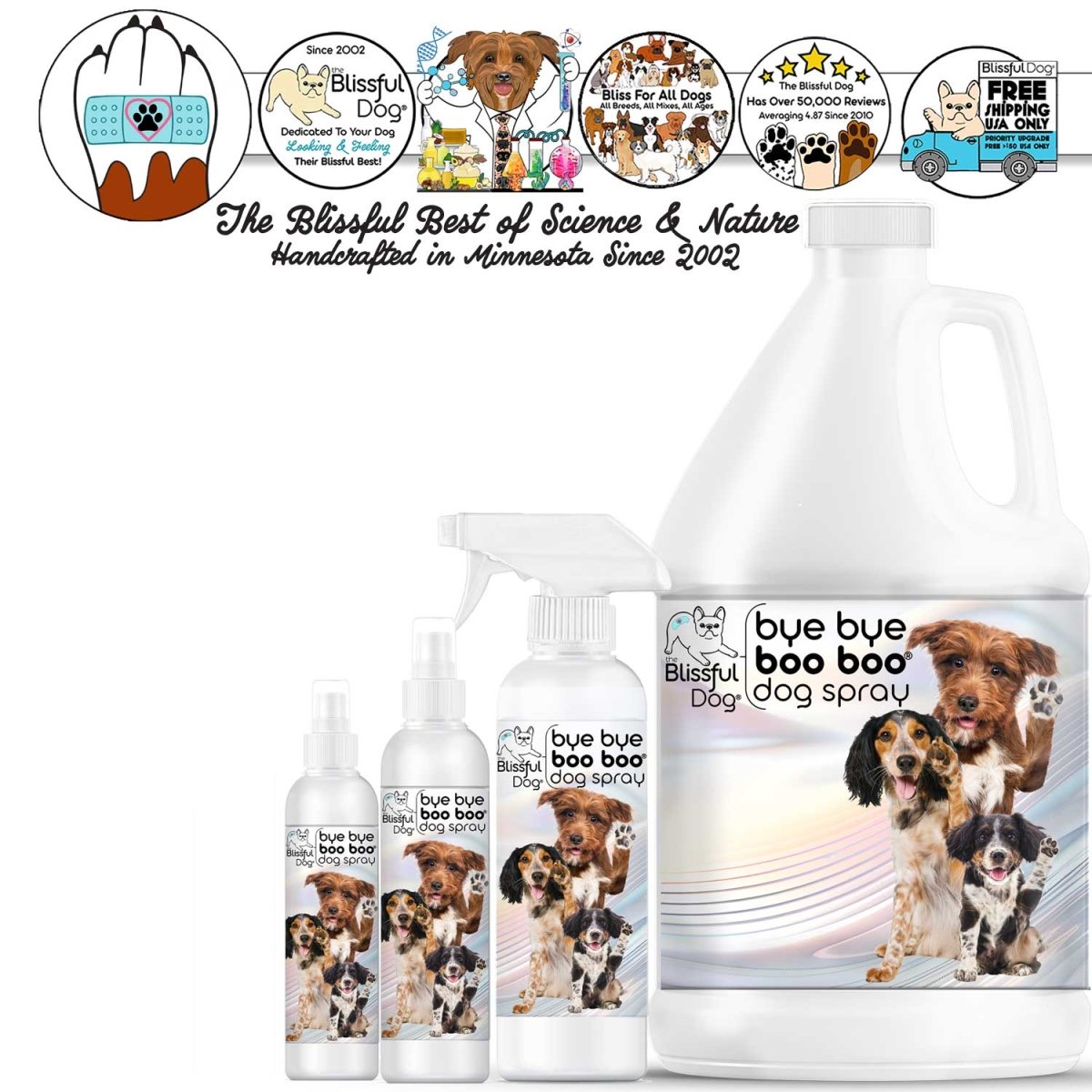 Bye Bye Boo Boo™ Dog Spray - The Snag Bin