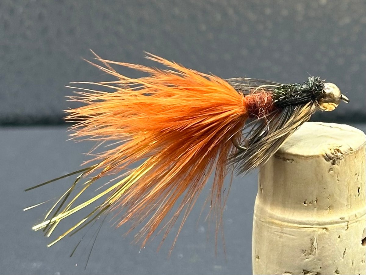 Clouser Swimming Nymph Hand Tied by Bob Clouser with Autographed Card - The Snag Bin