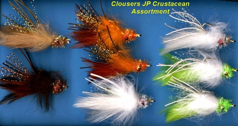 Clouser's JP Crustacean Assortment - The Snag Bin